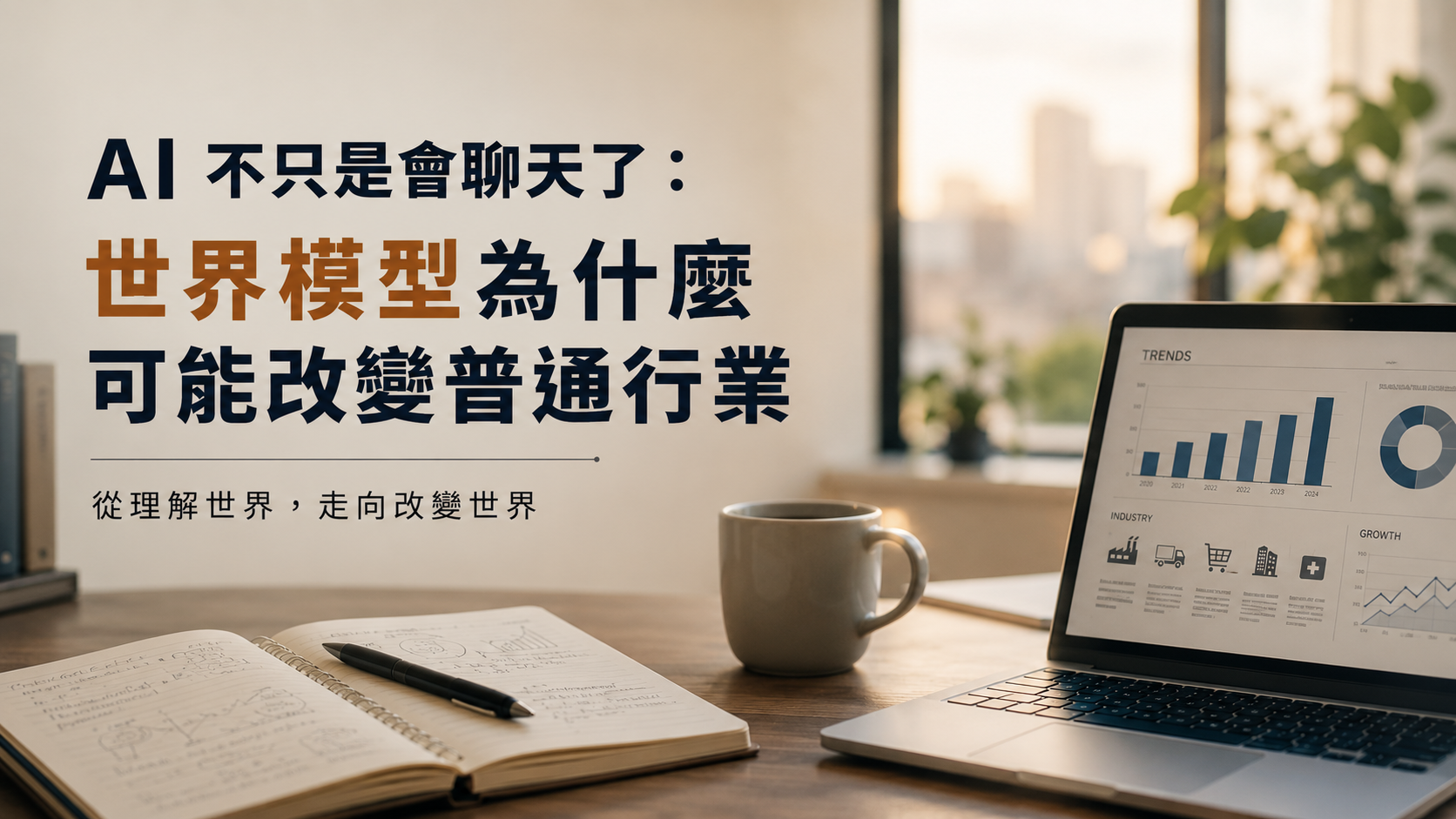AI 不只是會聊天了：世界模型為什麼可能改變普通行業－圖片1